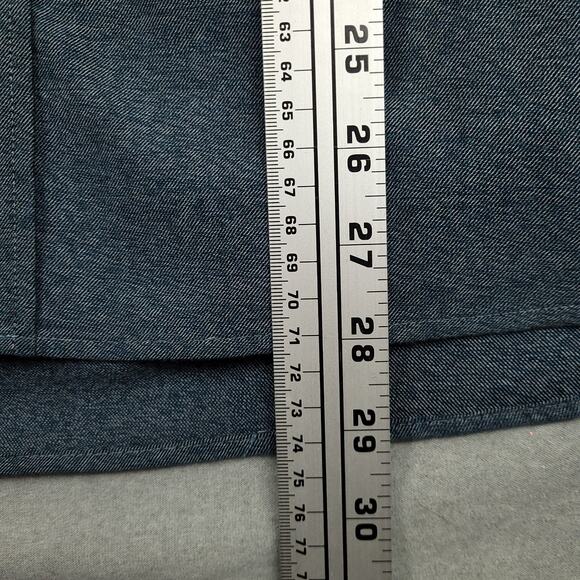 Ash & Erie Men’s Long Sleeve Button-Down Shirt XL Slim Blue Heather Preppy - Picture 8 of 9